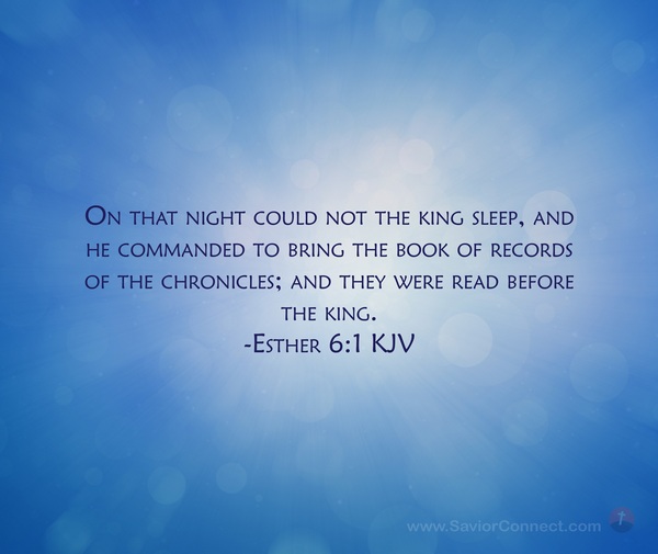 esther 6 1 2 kjv