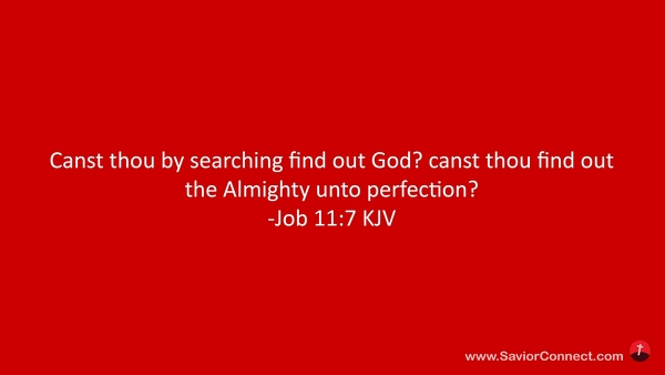 Job 11:7 Kjv