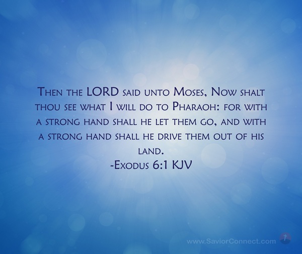 Exodus 6 1 KJV