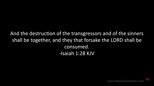 Isaiah 1:28 KJV