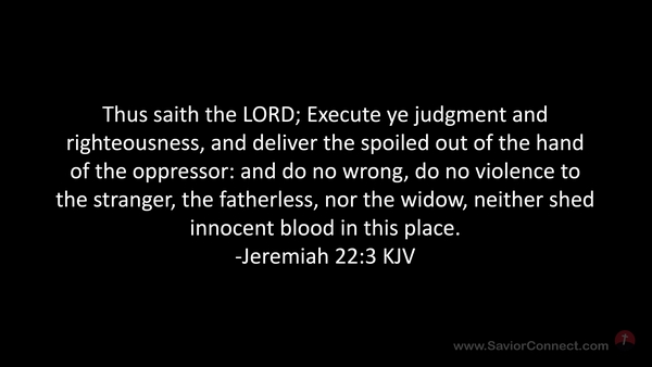 Jeremiah 22:3 KJV