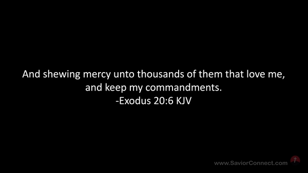 Exodus 20 6 kjv hotsell