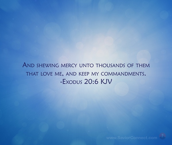 Exodus 20 6 KJV