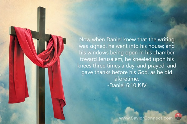 Daniel 6 10 Kjv