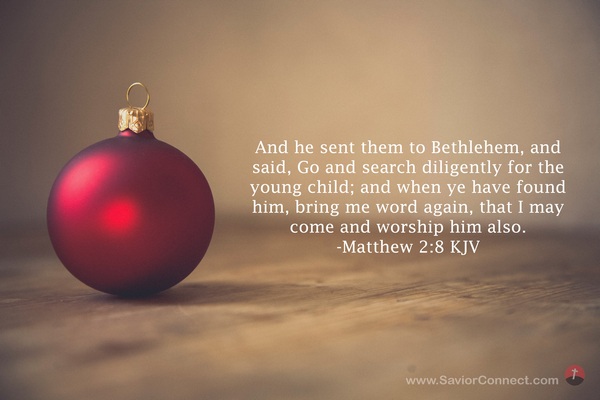 Matthew 2:8 KJV