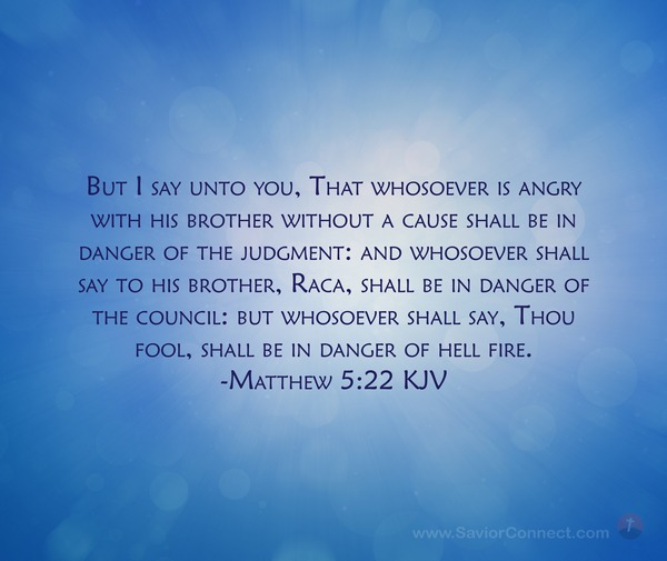matthew 5 22 king james version