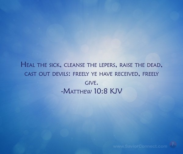 Matthew 10 8 Kjv Matthew 10 8 Kjv