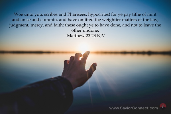 Matthew 23 23 KJV Matthew 23 23 KJV