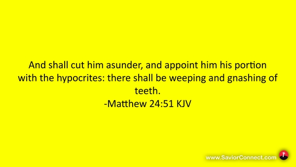 Matthew 24:51 KJV