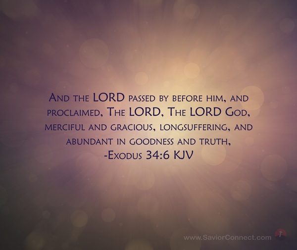 Exodus 34 6 KJV