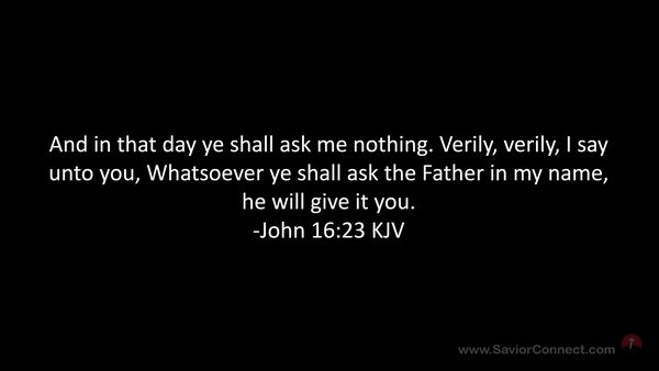 John 16 23 Kjv John 16 23 Kjv