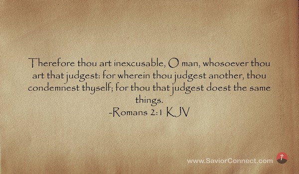 Romans 2 1 Kjv