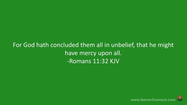 Romans 11:32 Kjv