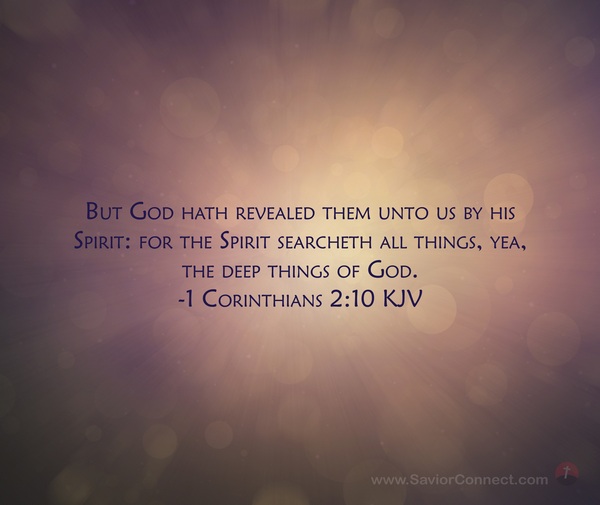 1 corinthians 2 10 kjv meaning
