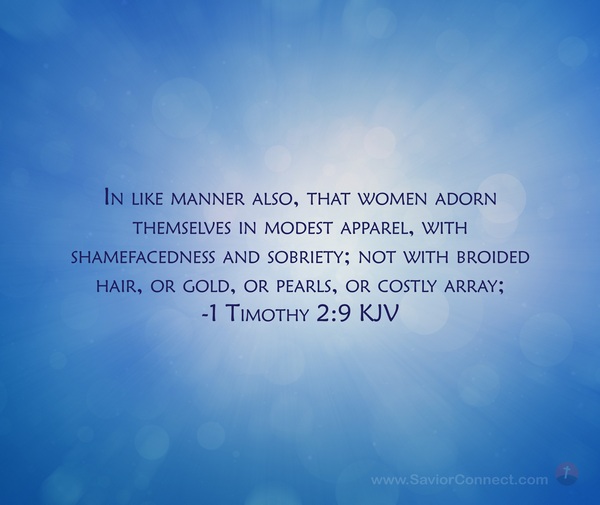 Kjv discount modest apparel