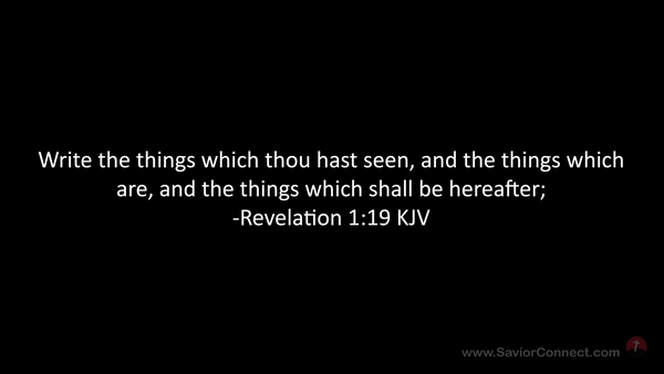 Revelation 1:19 KJV