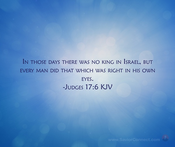 Judges 17 6 Kjv