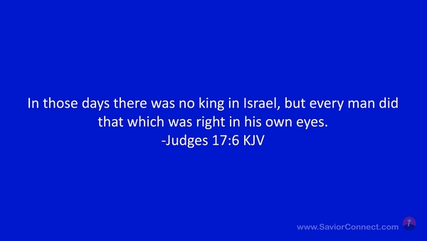 Judges 17 6 Kjv