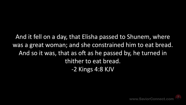 2 Kings 4:8 KJV