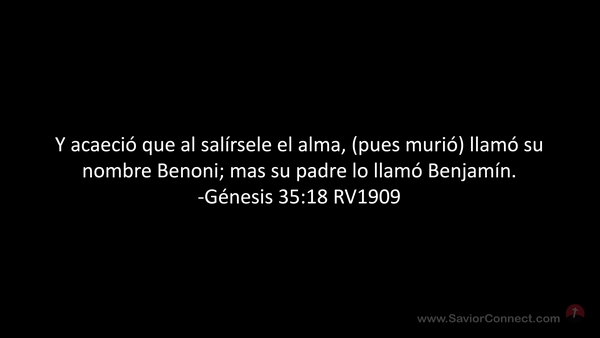 Gênesis 35:18-19 - Bíblia