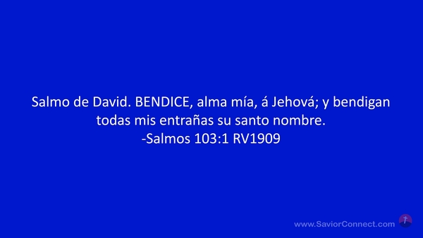 Salmos 103:1 RV1909
