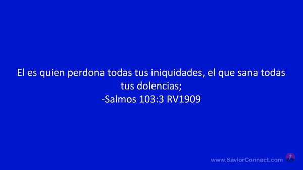 Salmos 103:3 RV1909