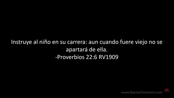 Proverbios 22:6 RV1909