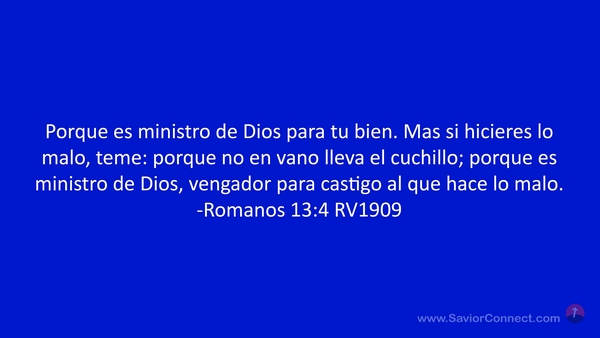 romanos 13 4 explicación