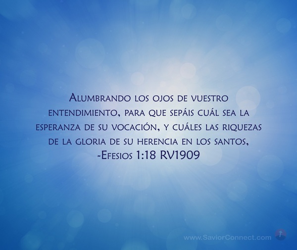 Efesios 1 18 Rv1909 Efesios 1 18 Rv1909