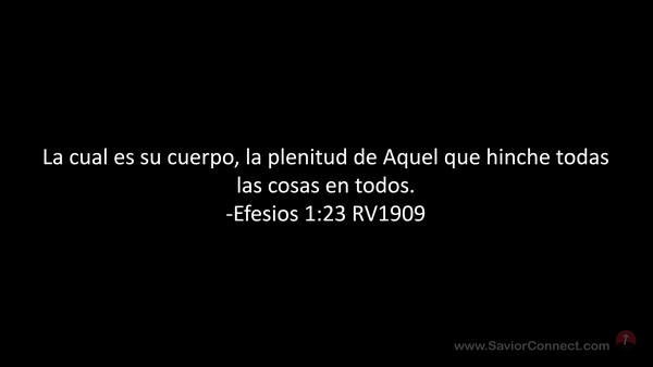 Efesios 1 23 Rv1909