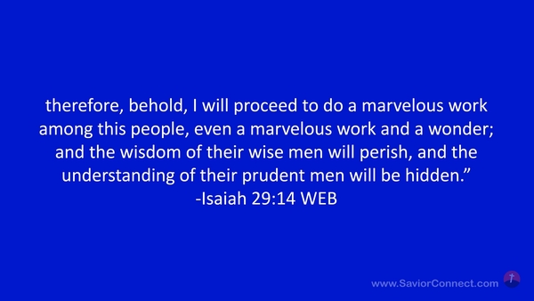 Isaiah 29:14 WEB