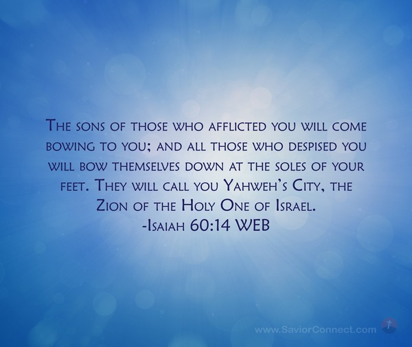 Isaiah 60:14 WEB