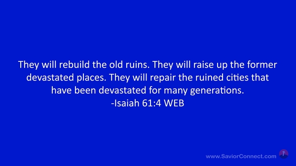 Isaiah 61:4 WEB