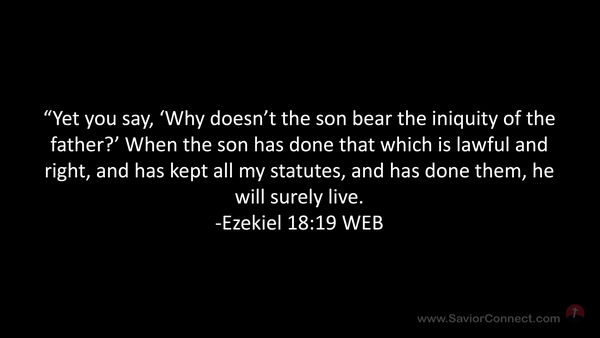 Ezekiel 18:19 WEB