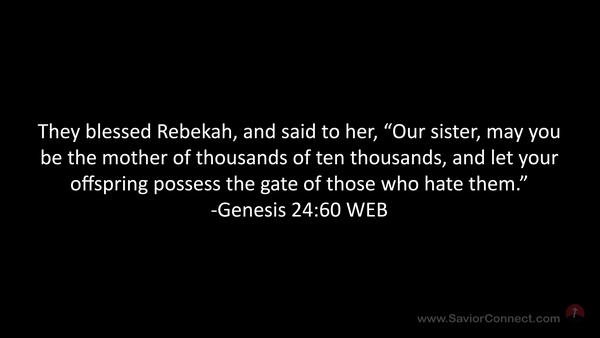Genesis 24:60 WEB